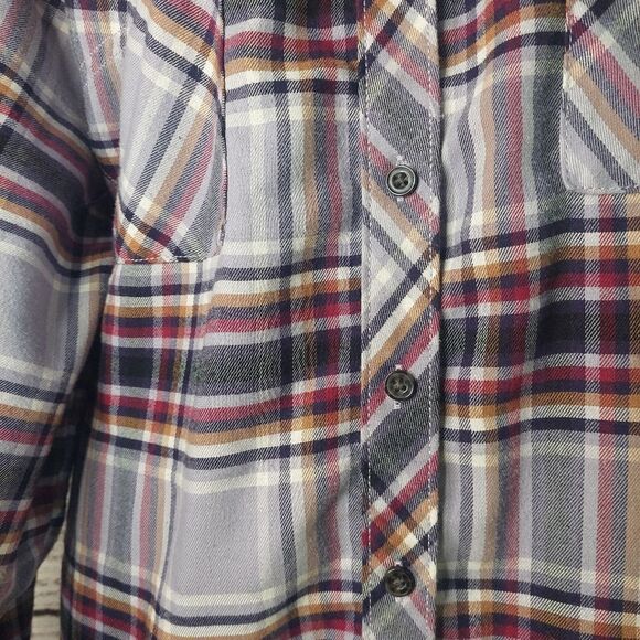 Womans Penningtons Button Down Plaid sz 3X Top - Picture 8 of 13